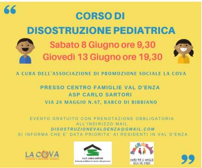 Corso di disostruzione pediatrica foto 